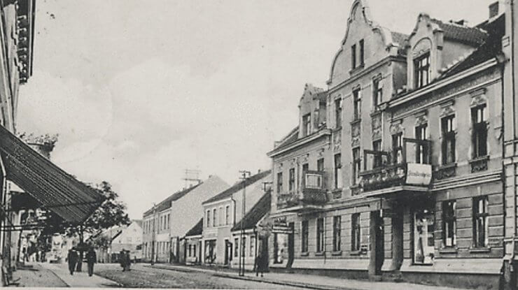 Гольдапенштрассе (район дома № 16 по улице Железнодорожной). 1933–1936 годы