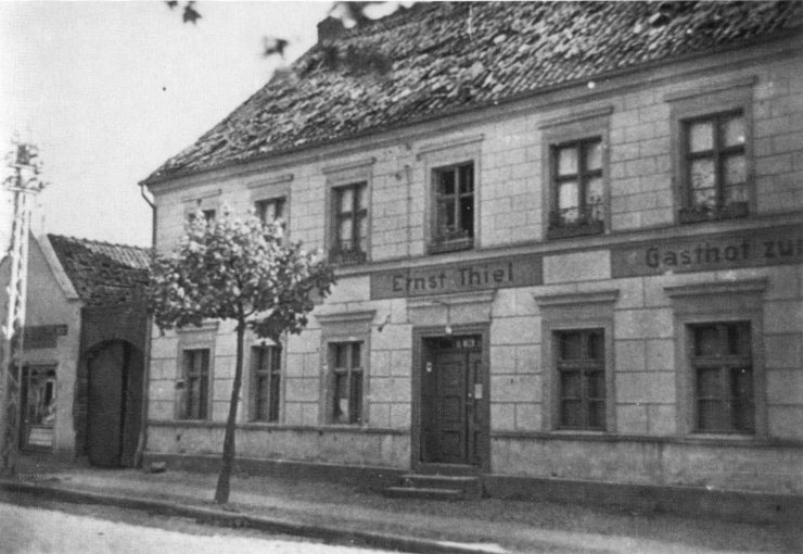 Гольдапенштрассе (напротив бывшего дома ребенка). 1941 год
