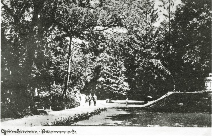 Линденштрассе — Гинденбургштрассе, променад (напротив дома 10 на улице Зои Космодемьянской). 1910–1930 годы