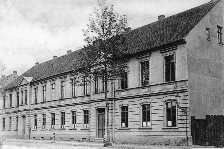 Меельбекштрассе, народная школа (дом № 11 на улице Школьной). 1900–1905 годы