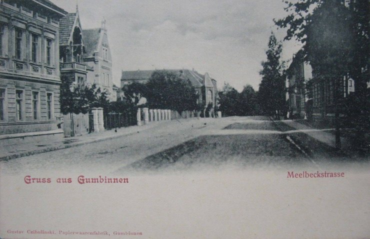 Меельбекштрассе. 1900–1904 годы