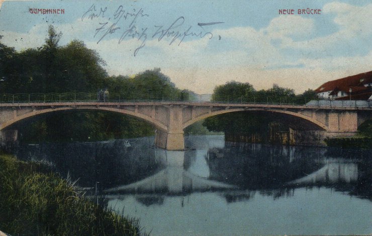 Меельбекштрассе, мост. 1910–1915 годы