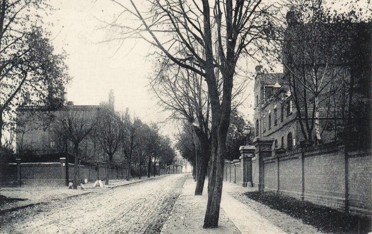 Шлозберг-штрассе, 1910–1915 годы
