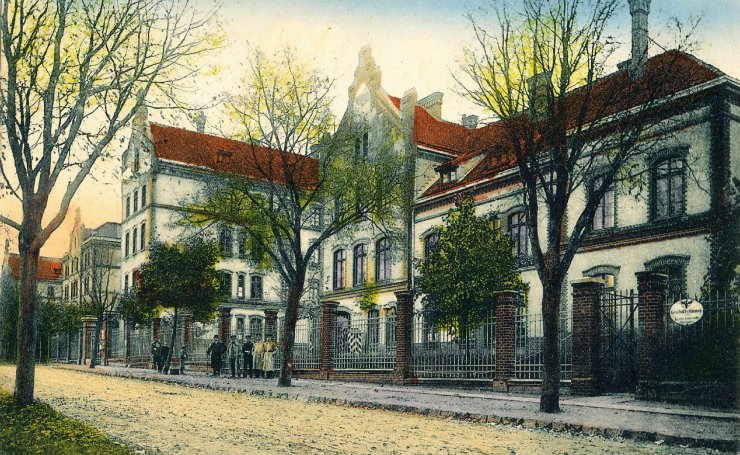 Шлозберг-штрассе, штаб полка, 1900–1915 годы