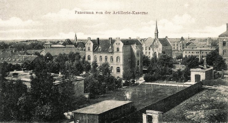 Шлозберг-штрассе, 1900–1903 годы
