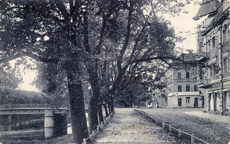 Даммштрассе, 1910 год (в районе пирса)