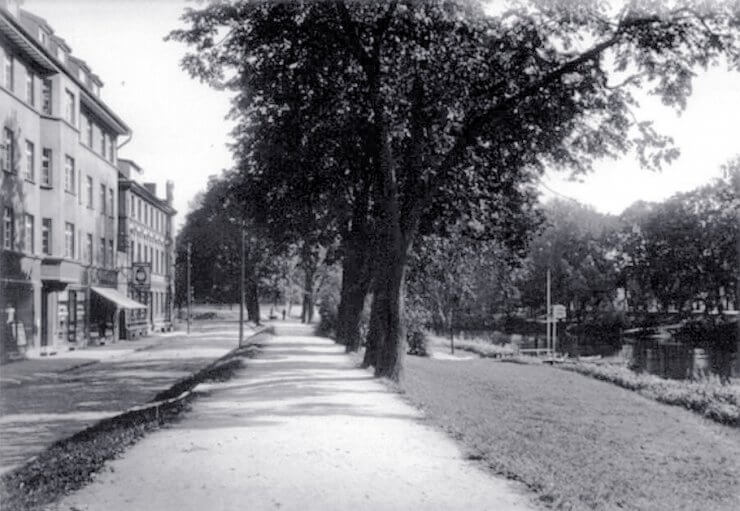 Даммштрассе, 1938–1940 годы (в районе пирса)