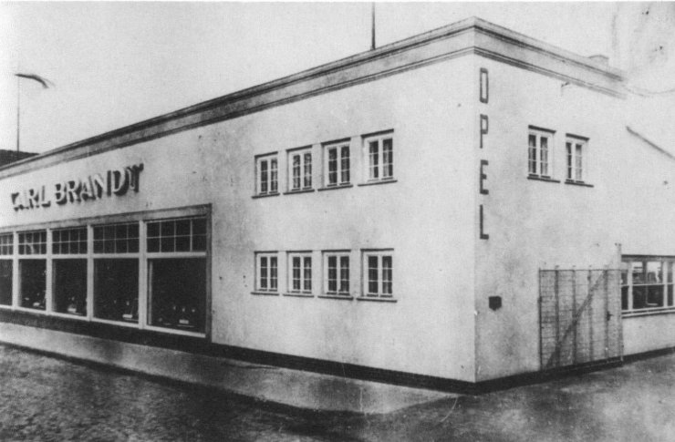 Даммштрассе, 1935 год (в районе бывшего завода «Микродвигатель»)