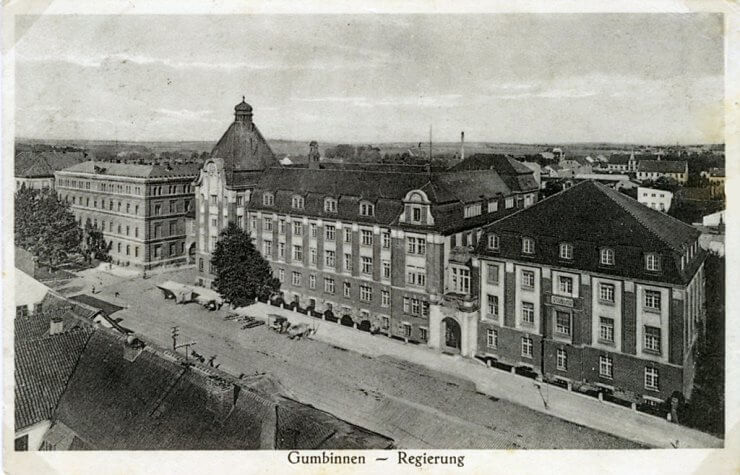 Вильгельмштрассе, здание правительства, вид с лютеранской кирхи, 1920–1930 годы