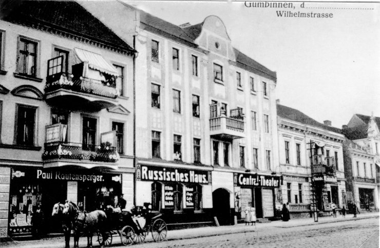 Вильгельмштрассе, кафе «Русский дом», 1910–1914 годы
