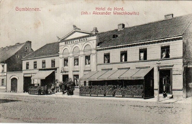 Вильгельмштрассе, отель Северный, 1910–1912 годы