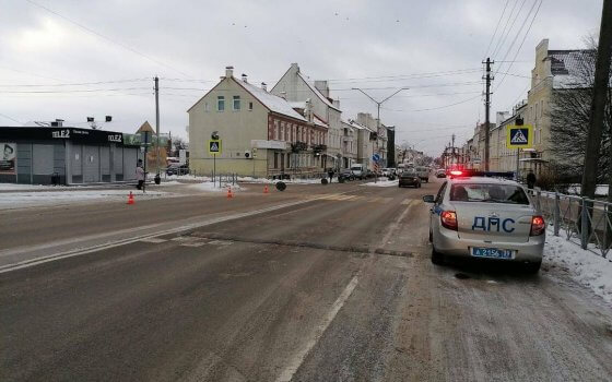 На улице Московской автомобиль «Фольксваген» сбил 59-летнего пешехода