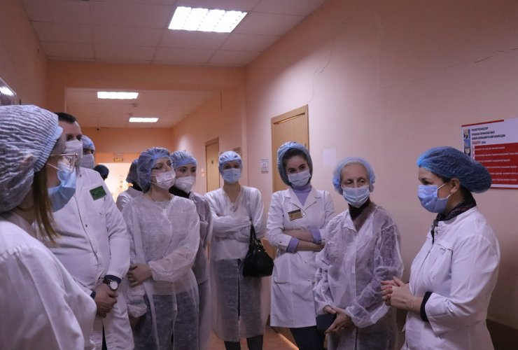 Гусев посетили студенты медицинского института БФУ им. И. Канта