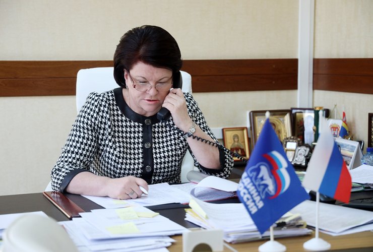Марина Оргеева в дистанционном формате провела прием граждан