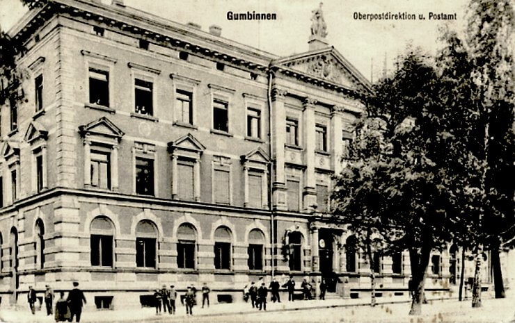 Фридрихштрассе, здание почты, 1904–1914 годы