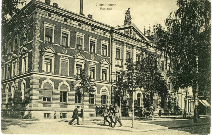 Фридрихштрассе, здание почты, 1915–1920 годы