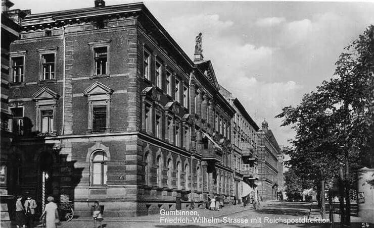 Фридрихштрассе, здание почты, 1935–1940 годы