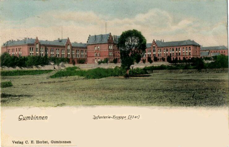 Фридрихштрассе, пехотные казармы, 1900–1904 годы