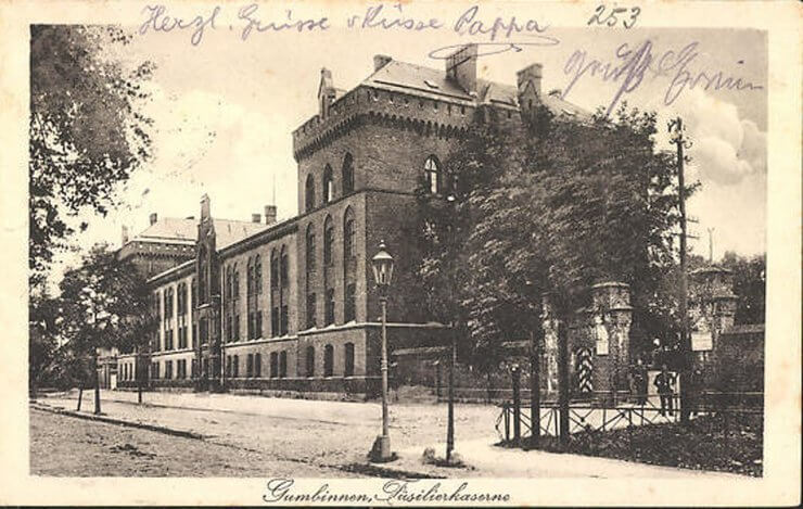 Фридрихштрассе, пехотные казармы, 1905–1907 годы
