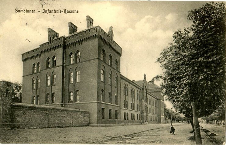 Фридрихштрассе, пехотные казармы, 1905–1910 годы