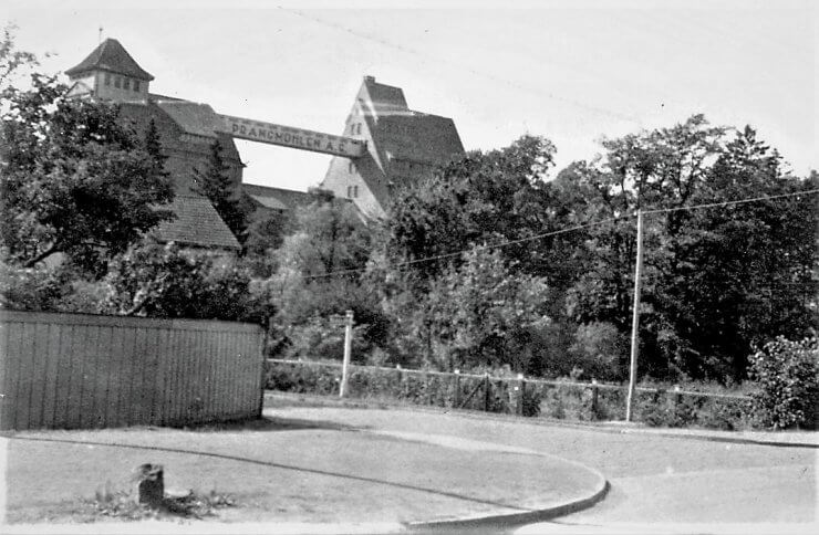Фридрихштрассе, элеваторы мельницы Пранга, 1935–1940 годы
