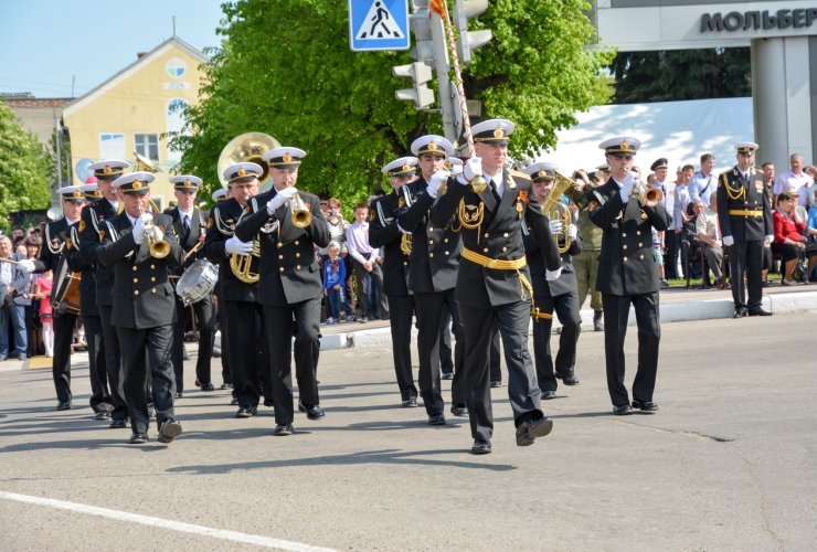 Оркестр армейского корпуса Балтийского флота в Гусеве начал подготовку к Параду Победы