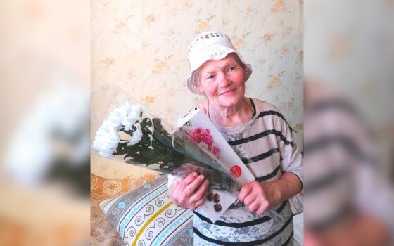 85-летний юбилей отметила Ветеран труда Таранкова Маргарита Александровна