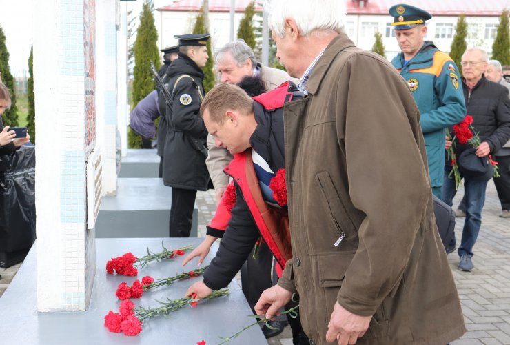 В Гусевском округе прошли памятные мероприятия, посвящённые годовщине аварии на Чернобыльской АЭС