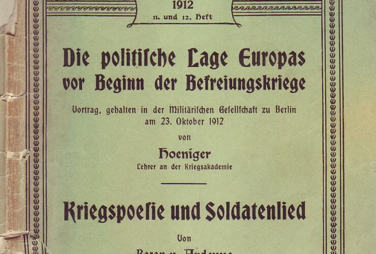 Обложка журнала, где Адольф Борбштедт был главным редактором