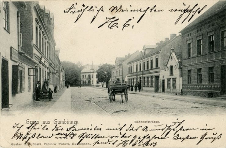 Гутербанхоф-штрассе (Вокзальная), 1900–1904 годы