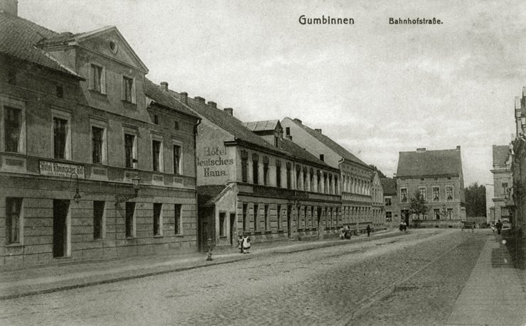 Гутербанхоф-штрассе (Вокзальная), 1905–1910 годы