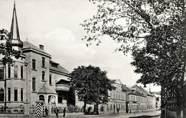 Гутербанхоф-штрассе (Вокзальная), 1910–1916 годы