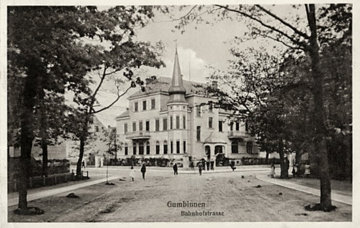 Гутербанхоф-штрассе (Вокзальная), 1900–1906 годы
