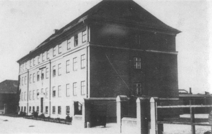 Цепелинен-штрассе (Мелиоративная), здание телеграфа, 1933 год