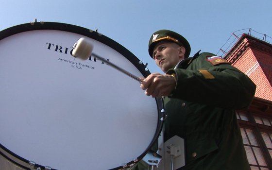 В Гусеве оркестр армейского корпуса готовит новую программу к праздничным мероприятиям