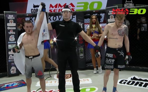 Олег Личковаха выиграл очередной профессиональный бой