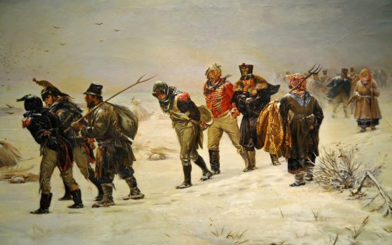 Смерть главного инспектора армии Наполеона Жана-Батиста-Бернара де Вобланка в Гумбиннене