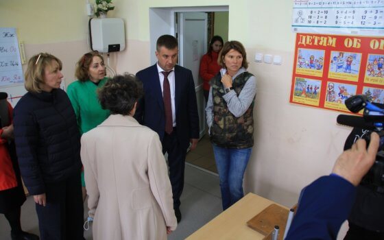 Сегодня Гусев с рабочим визитом посетила замминистра сельского хозяйства РФ Оксана Лут