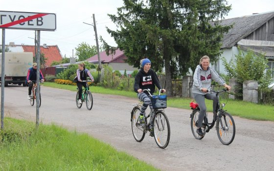 В Гусеве прошёл велопробег, посвящённый годовщине со дня рождения Сергея Ивановича Гусева