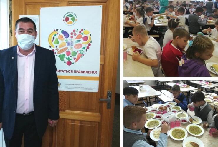 В Гусевских школах организовано горячее питание в соответствии с новым меню