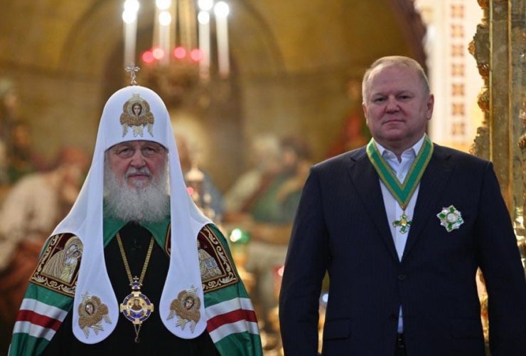 Николай Цуканов получил орден Сергия Радонежского II степени