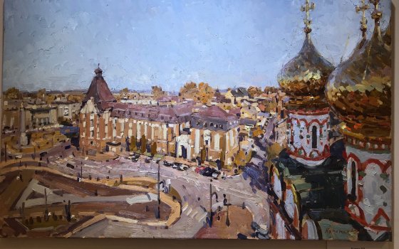 Гусевский музей приглашает посетить выставку картин «Городские впечатления»