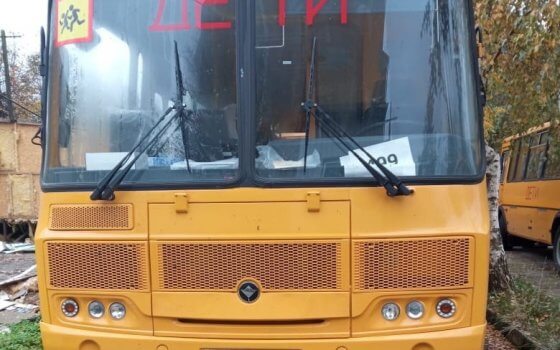 В Михайловской школе появился новый школьный автобус