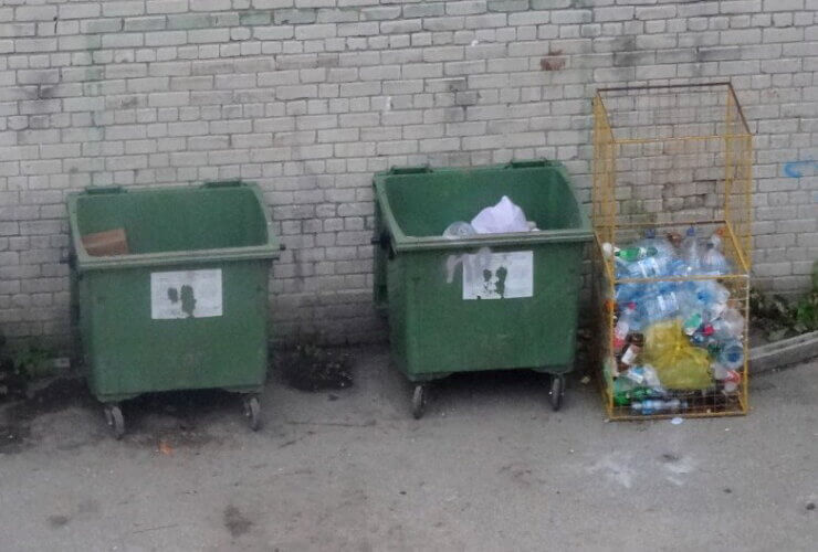 В округе выявлены мусорные контейнеры, оборудованные с нарушениями санитарных норм