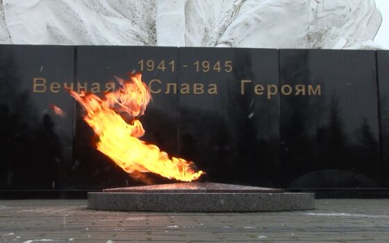 На братской могиле в посёлке Ольховатка захоронили останки 87 бойцов Красной армии