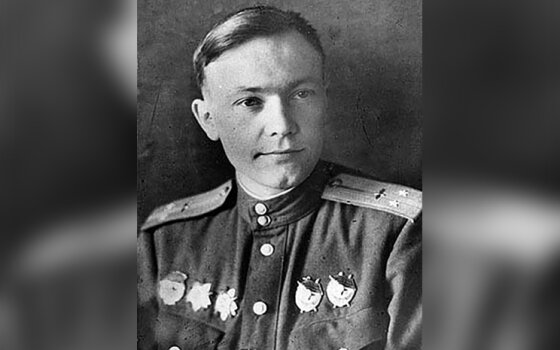 Герой Советского Союза летчик-штурмовик Аверьянов Валентин Григорьевич