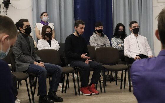 Александр Китаев встретился со студентами гусевского политехнического техникума