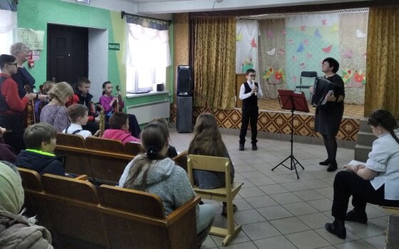В Междуреченском ДК прошел концерт детской филармонии «Золотой ключик»