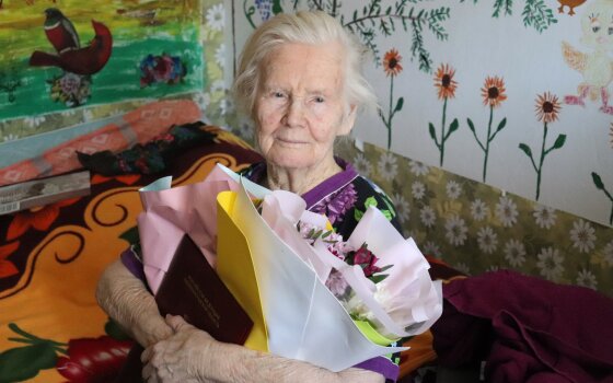 95-летие празднует ветеран становления Калининградской области Петрушкова Надежда Емельяновна