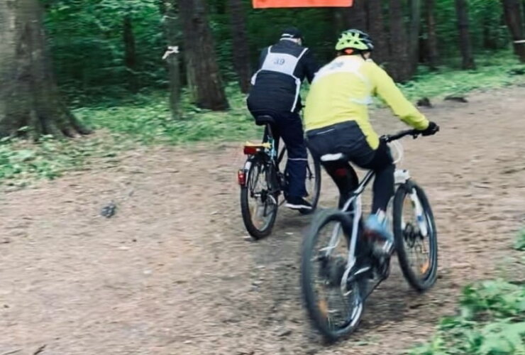 В Гусеве вело-гонка прошла несмотря на погодные условия